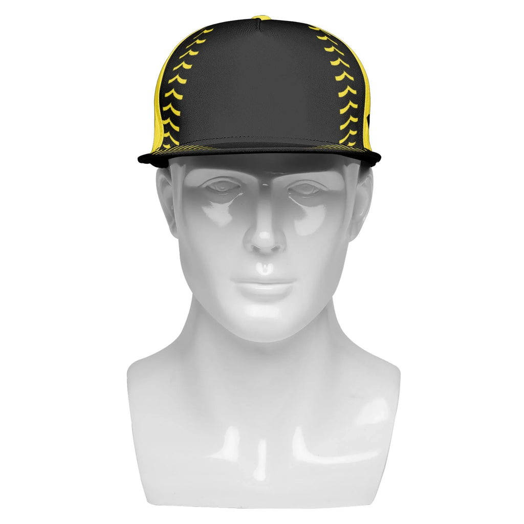 Custom Sport Design Hat Stitched Adjustable Snapback Personalized Baseball Cap PR067B-bd0b00d9-b7 - Coolcustomize