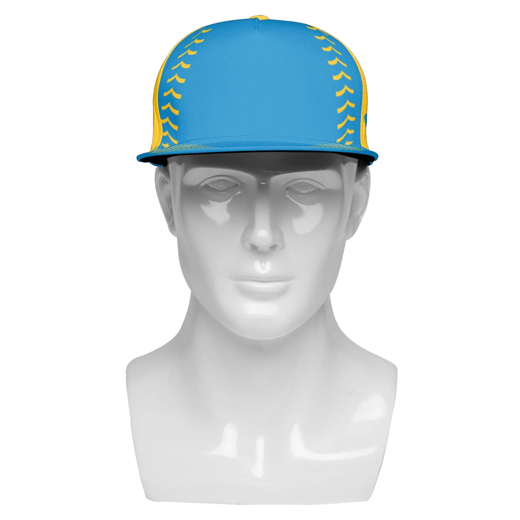 Custom Sport Design Hat Stitched Adjustable Snapback Personalized Baseball Cap PR067B-bd0b00d9-9 - Coolcustomize