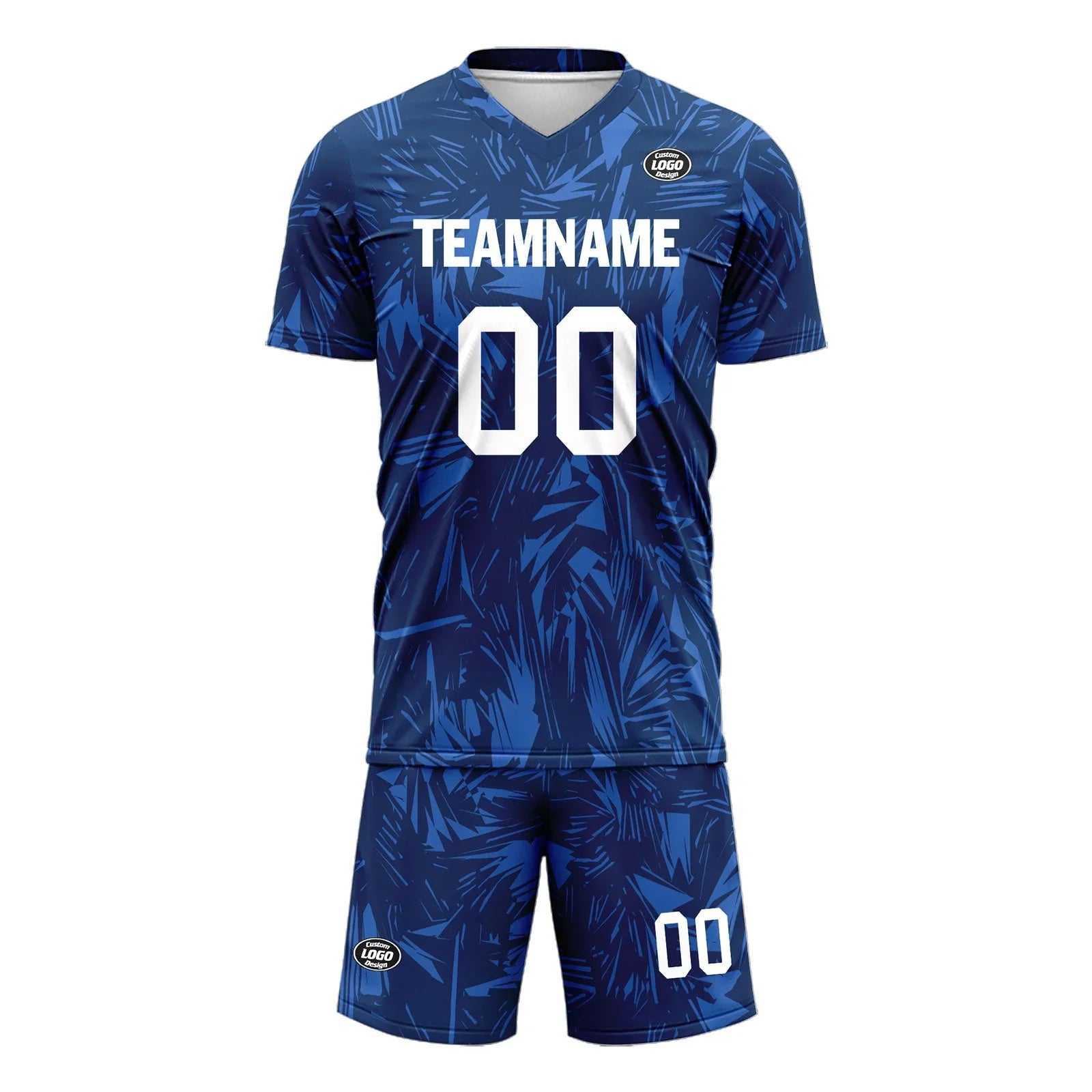 Custom Blue Soccer Sets Jersey Personalized SCJ101-D28012 - Coolcustomize