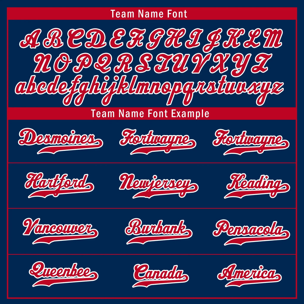 Custom Blue Classic Style Red Personalized Authentic Baseball Jersey BSBJ01-bd0faca - Coolcustomize