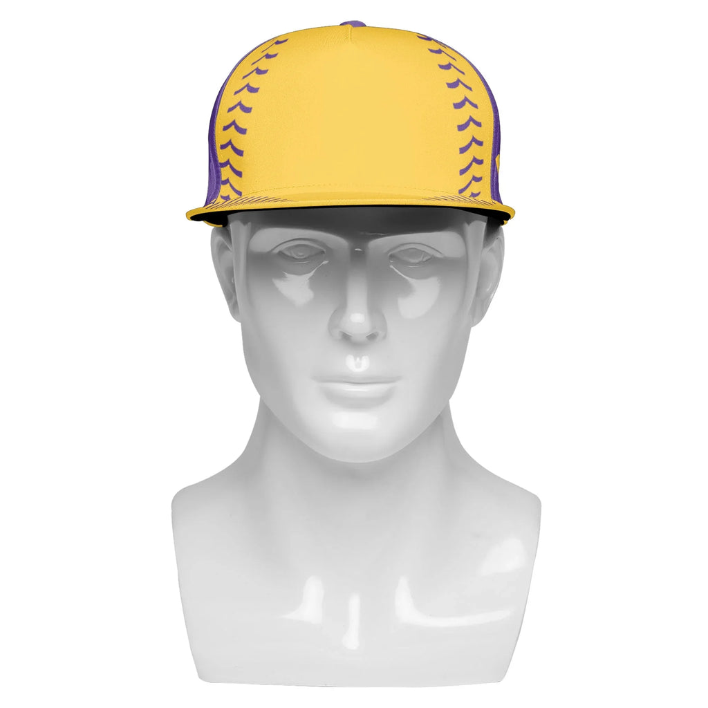 Custom Sport Design Hat Stitched Adjustable Snapback Personalized Baseball Cap PR067B-bd0b00d9-bb - Coolcustomize