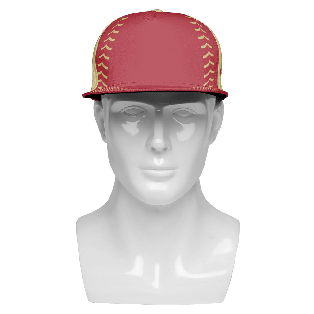Custom Sport Design Hat Stitched Adjustable Snapback Personalized Baseball Cap PR067B-bd0b00d9-7 - Coolcustomize