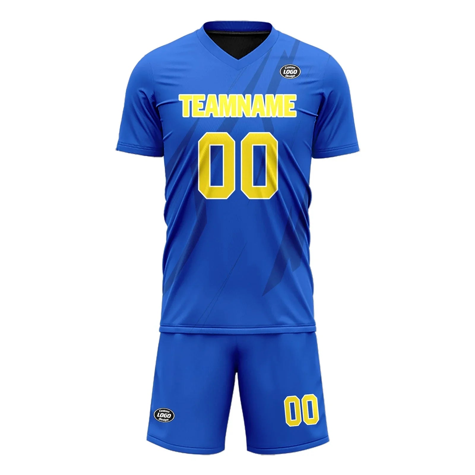 Custom Blue Soccer Sets Jersey Personalized SCJ101-D28048 - Coolcustomize