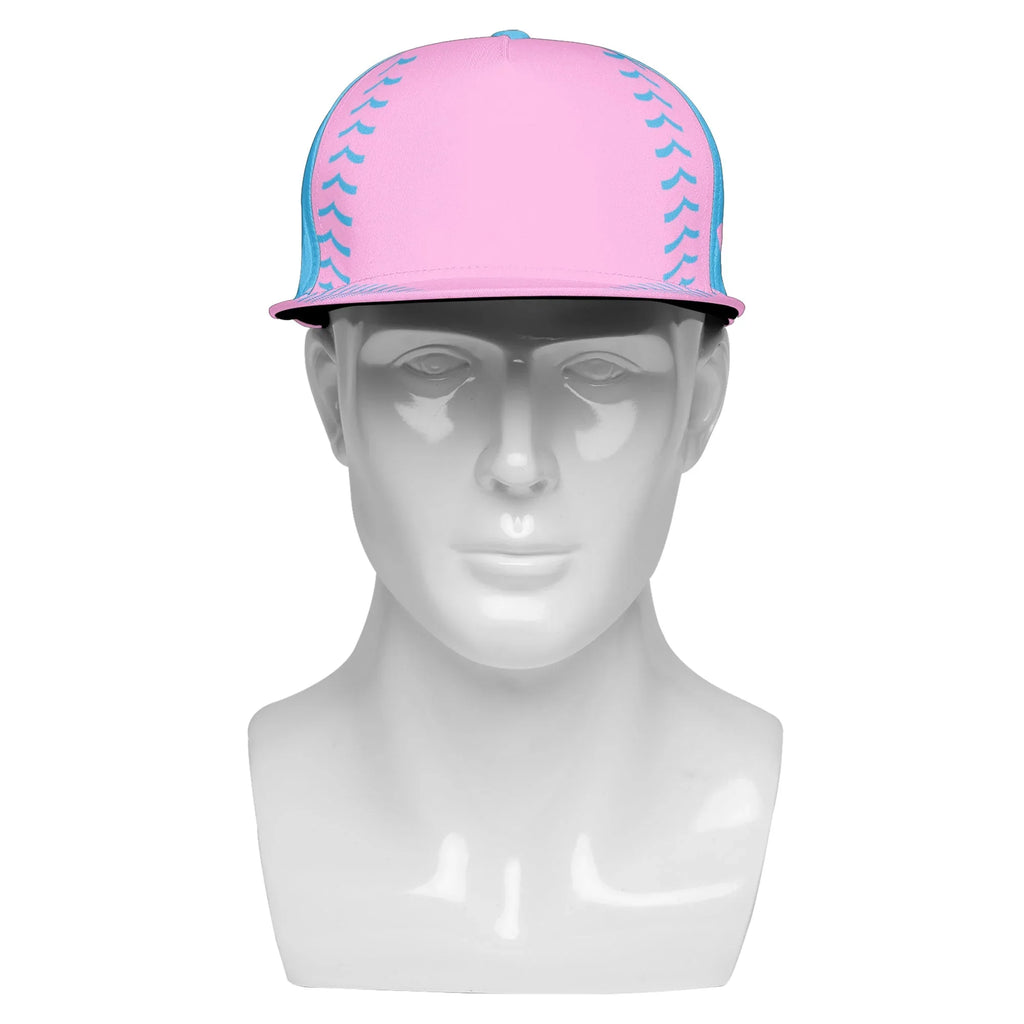 Custom Sport Design Hat Stitched Adjustable Snapback Personalized Baseball Cap PR067B-bd0b00d9-cd - Coolcustomize
