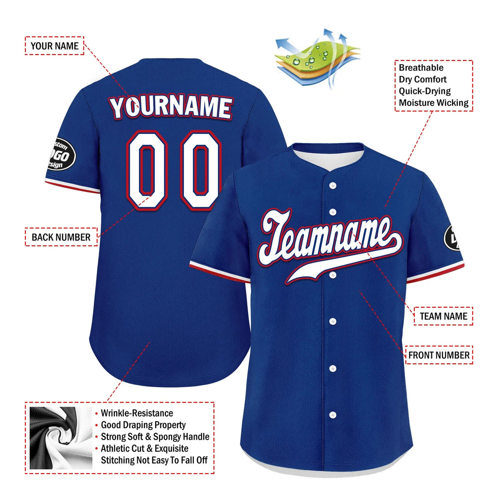 Custom Blue Red Jersey MaxSoul Shoes and Hat Combo Offer Personalized ZH-D0b009b-b - Coolcustomize