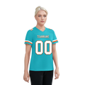 Custom Cyan Classic Style Personalized Authentic Football Jersey FBJ02-bd0a70ba - Coolcustomize