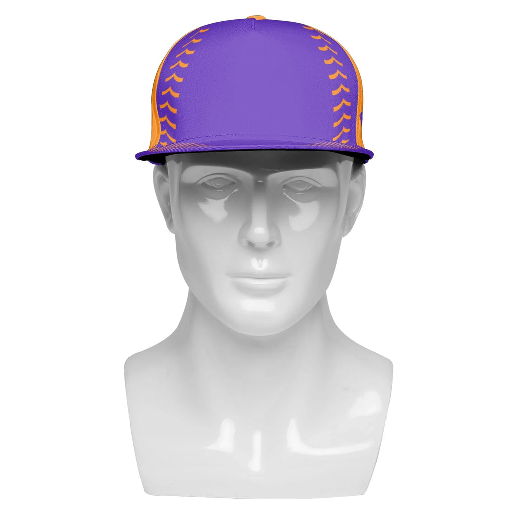 Custom Sport Design Hat Stitched Adjustable Snapback Personalized Baseball Cap PR067B-bd0b00d9-cb - Coolcustomize