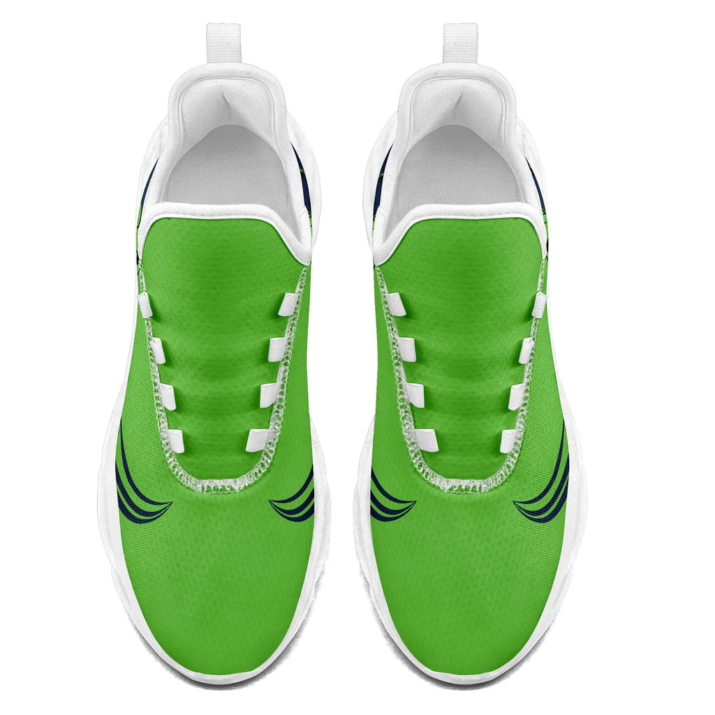 Custom Green Jersey MaxSoul Shoes and Hat Combo Offer Personalized ZH-bd0b00e0-ae - Coolcustomize