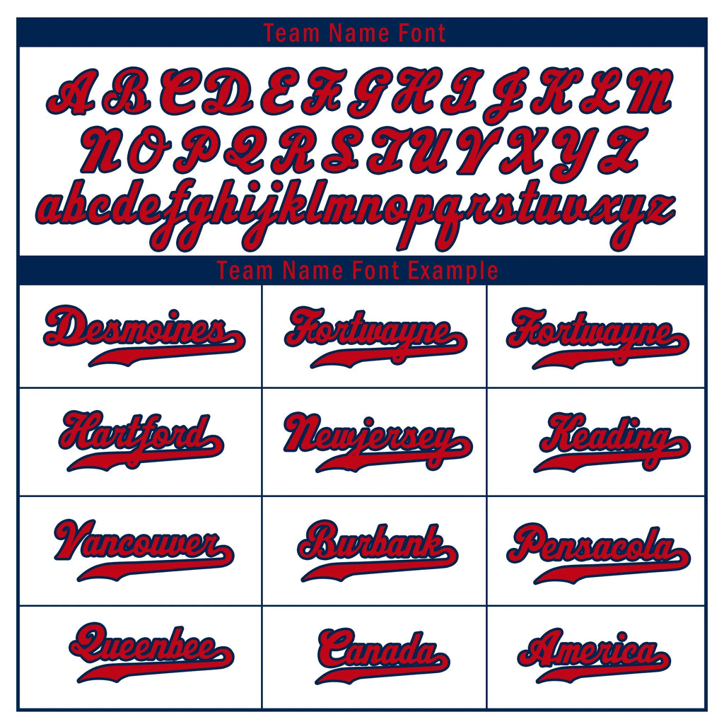 Custom White Classic Style Red Personalized Authentic Baseball Jersey BSBJ01-bd0faaf - Coolcustomize