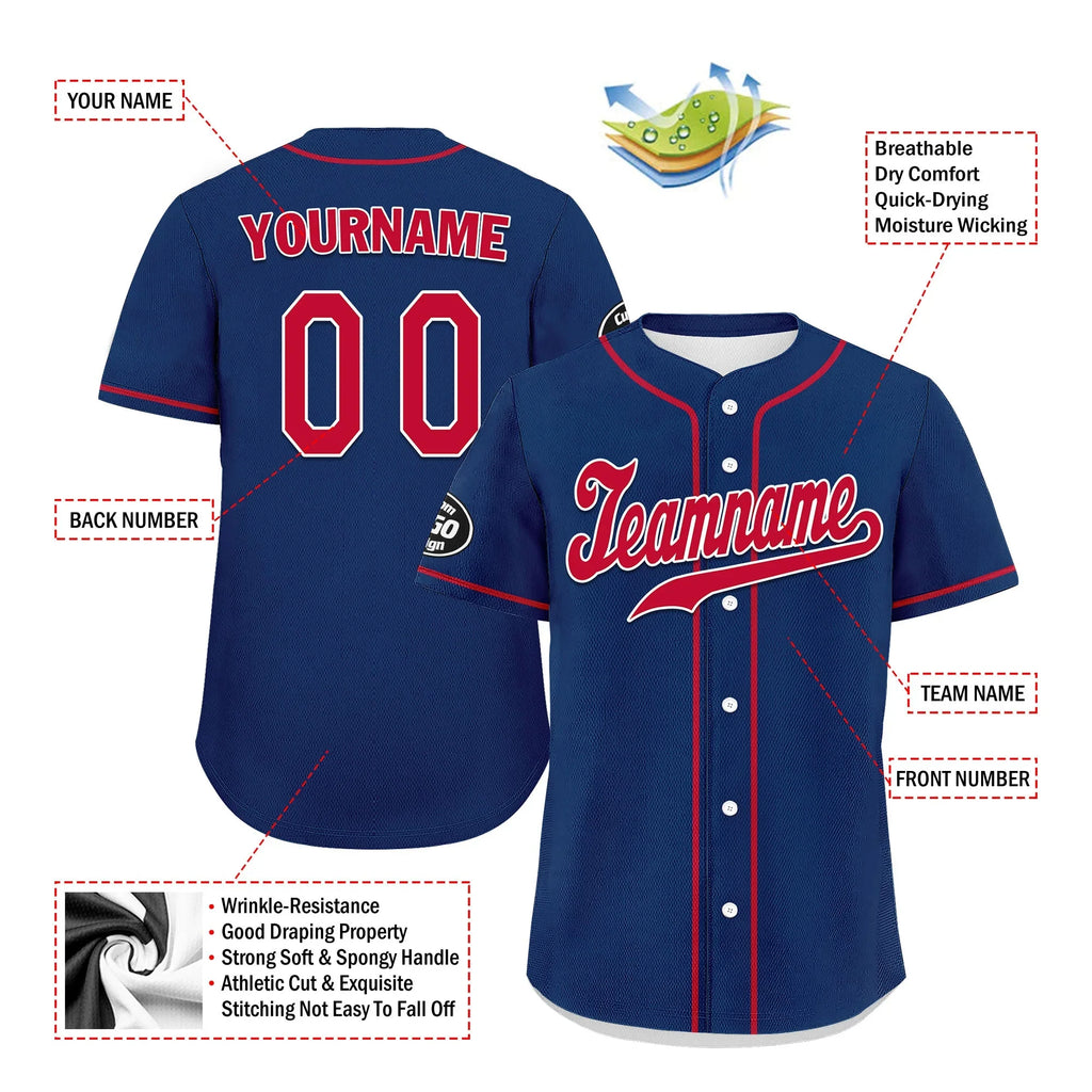 Custom Blue Red Jersey MaxSoul Shoes and Hat Combo Offer Personalized ZH-D0b009a-b - Coolcustomize