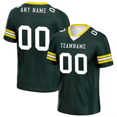 Custom Green Classic Style Personalized Authentic Football Jersey FBJ02-bd0a7007