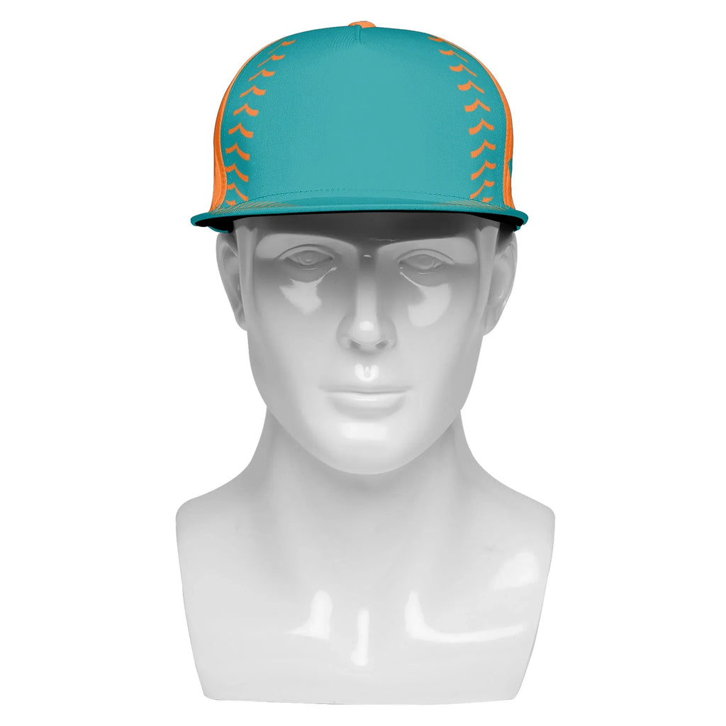 Custom Sport Design Hat Stitched Adjustable Snapback Personalized Baseball Cap PR067B-bd0b00d9-e - Coolcustomize