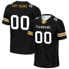 Custom Black Classic Style Personalized Authentic Football Jersey FBJ02-bd0a70a8