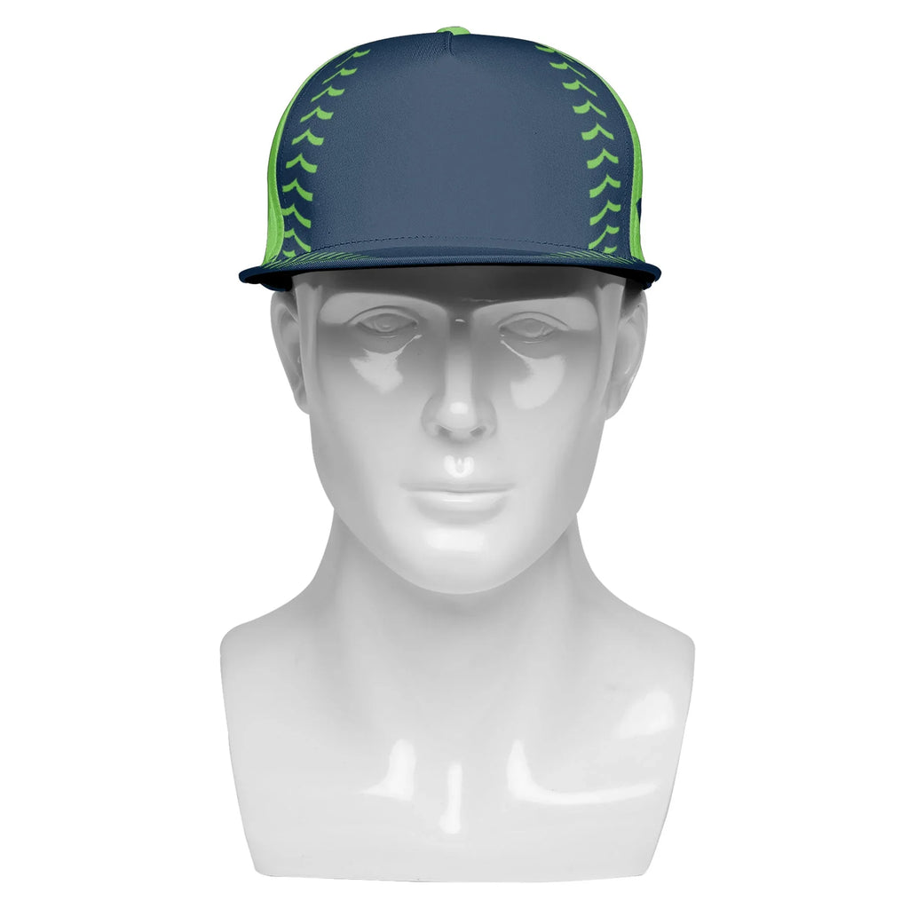 Custom Sport Design Hat Stitched Adjustable Snapback Personalized Baseball Cap PR067B-bd0b00d9-ae - Coolcustomize