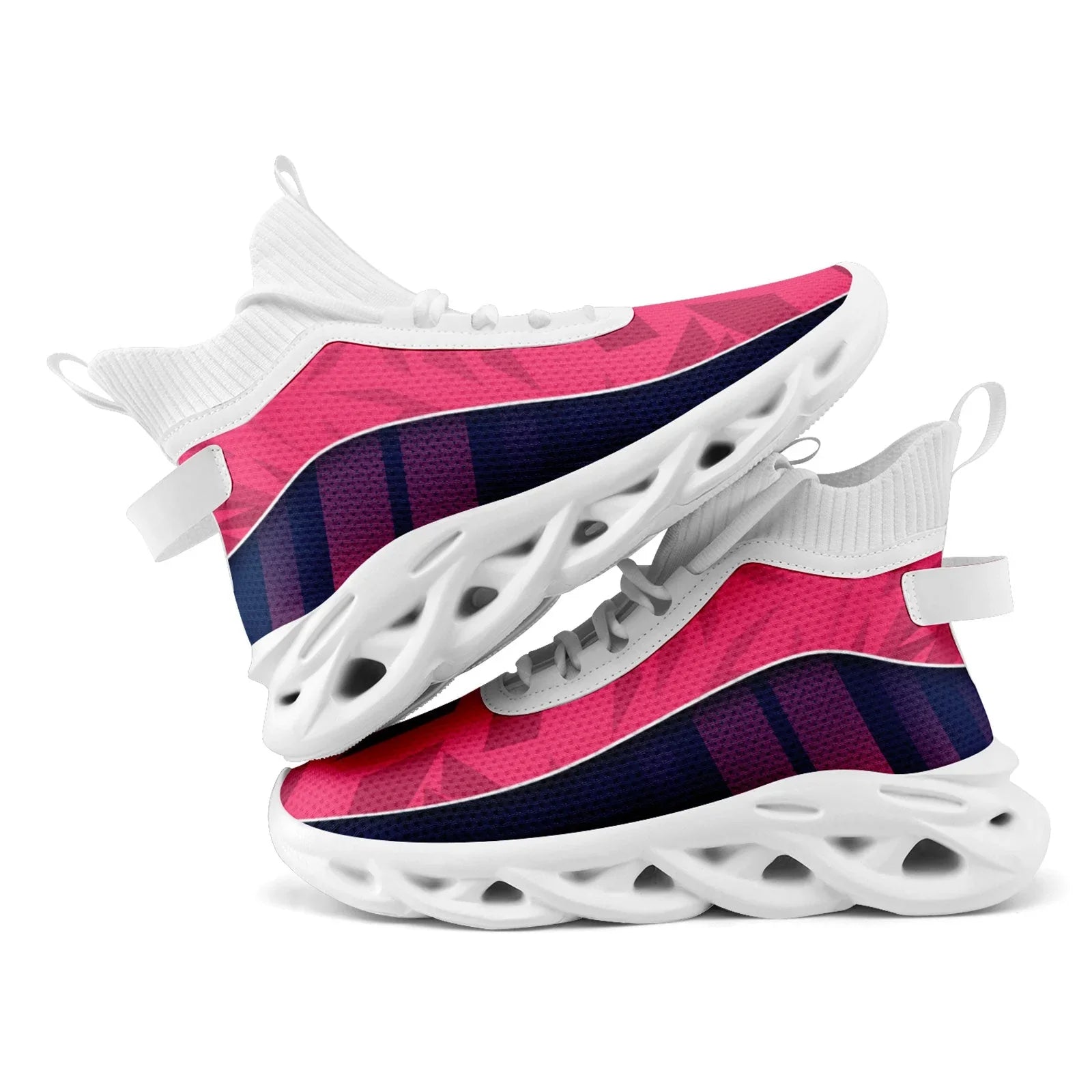 Custom Blue Pink Maxsoul Shoes Personalized Sneaker FN029A-D020158-1 - Coolcustomize