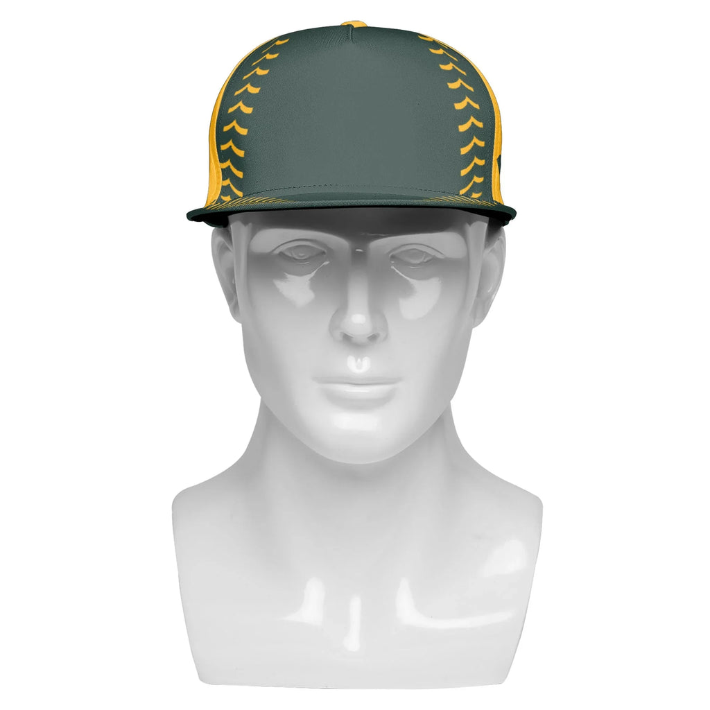 Custom Sport Design Hat Stitched Adjustable Snapback Personalized Baseball Cap PR067B-bd0b00d9-c - Coolcustomize