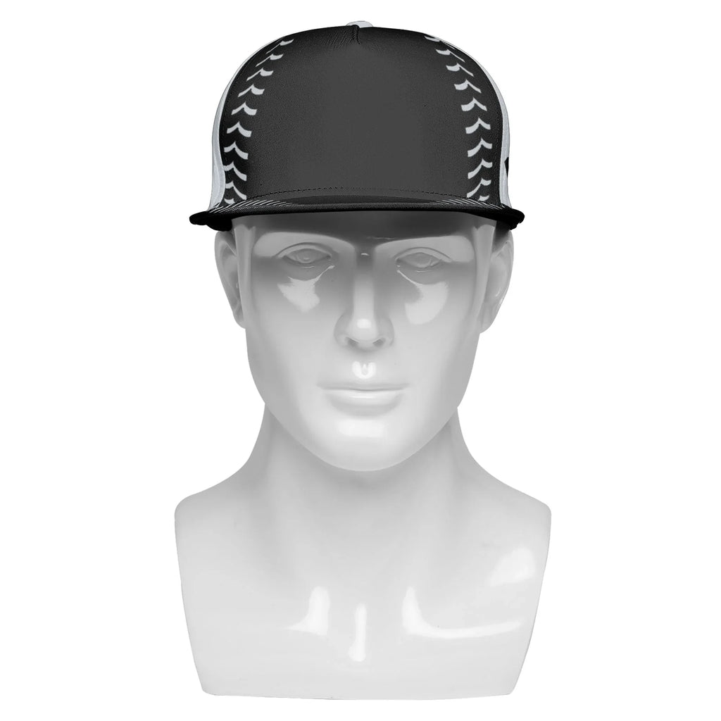 Custom Sport Design Hat Stitched Adjustable Snapback Personalized Baseball Cap PR067B-bd0b00d9-d - Coolcustomize