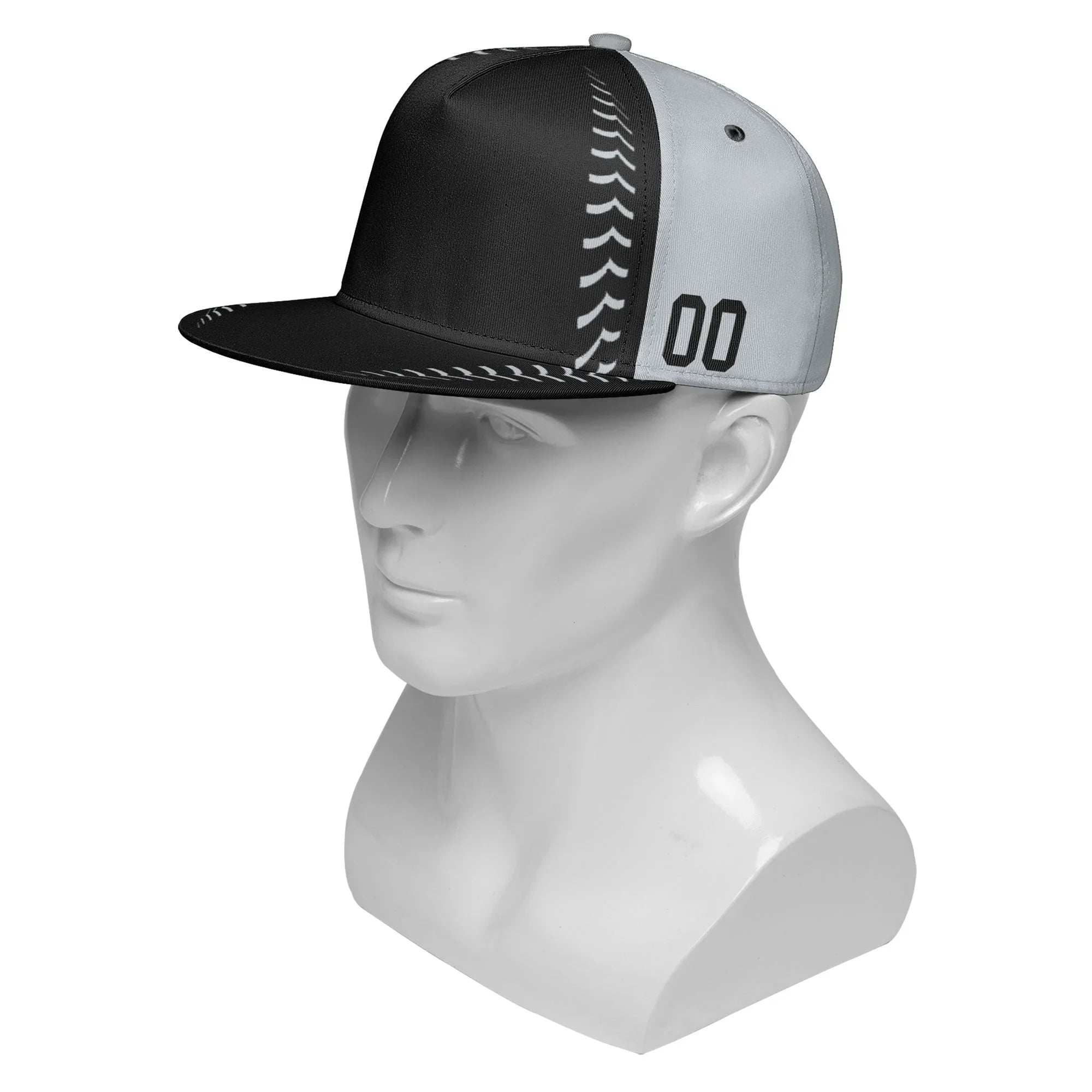 Custom Sport Design Hat Stitched Adjustable Snapback Personalized Baseball Cap PR067B-bd0b00d9-d - Coolcustomize