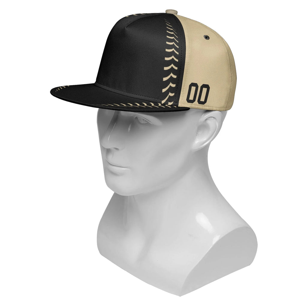 Custom Sport Design Hat Stitched Adjustable Snapback Personalized Baseball Cap PR067B-bd0b00d9-a8 - Coolcustomize