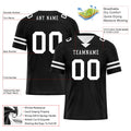 Custom Black Classic Style Personalized Authentic Football Jersey FBJ02-bd0a70bc - Coolcustomize