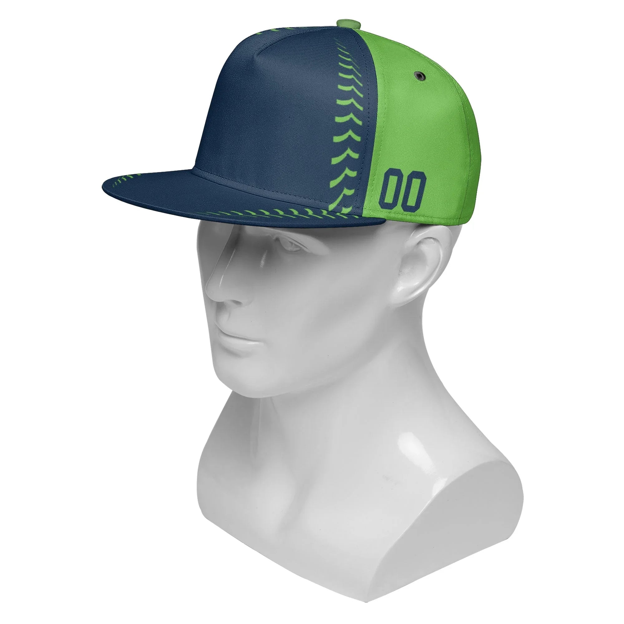 Custom Sport Design Hat Stitched Adjustable Snapback Personalized Baseball Cap PR067B-bd0b00d9-ae - Coolcustomize