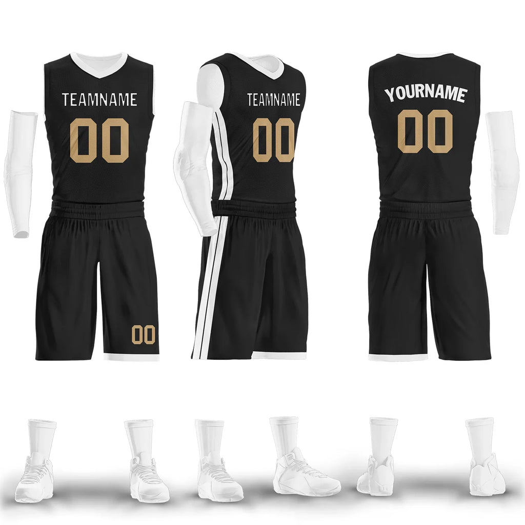 Custom Black Classic Style Sports Uniform Basketball Jersey BBJ01-bd0a70dd - Coolcustomize