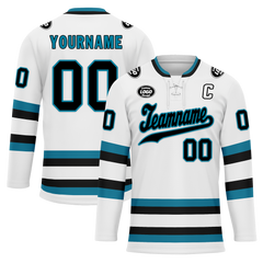 Custom White Personalized Hockey Jersey HCKJ01-D0a70c9