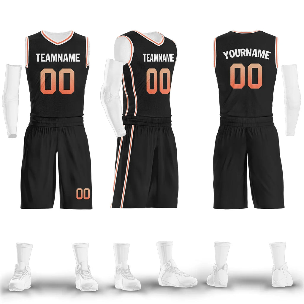 Custom Black Classic Style Sports Uniform Basketball Jersey BBJ01-bd0a70b8 - Coolcustomize
