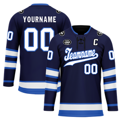 Custom Blue Personalized Hockey Jersey HCKJ01-D0a70d9