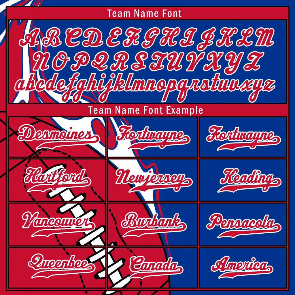 Custom Blue Red Classic Style Personalized Authentic Baseball Jersey UN002-D0b0a00-e - Coolcustomize