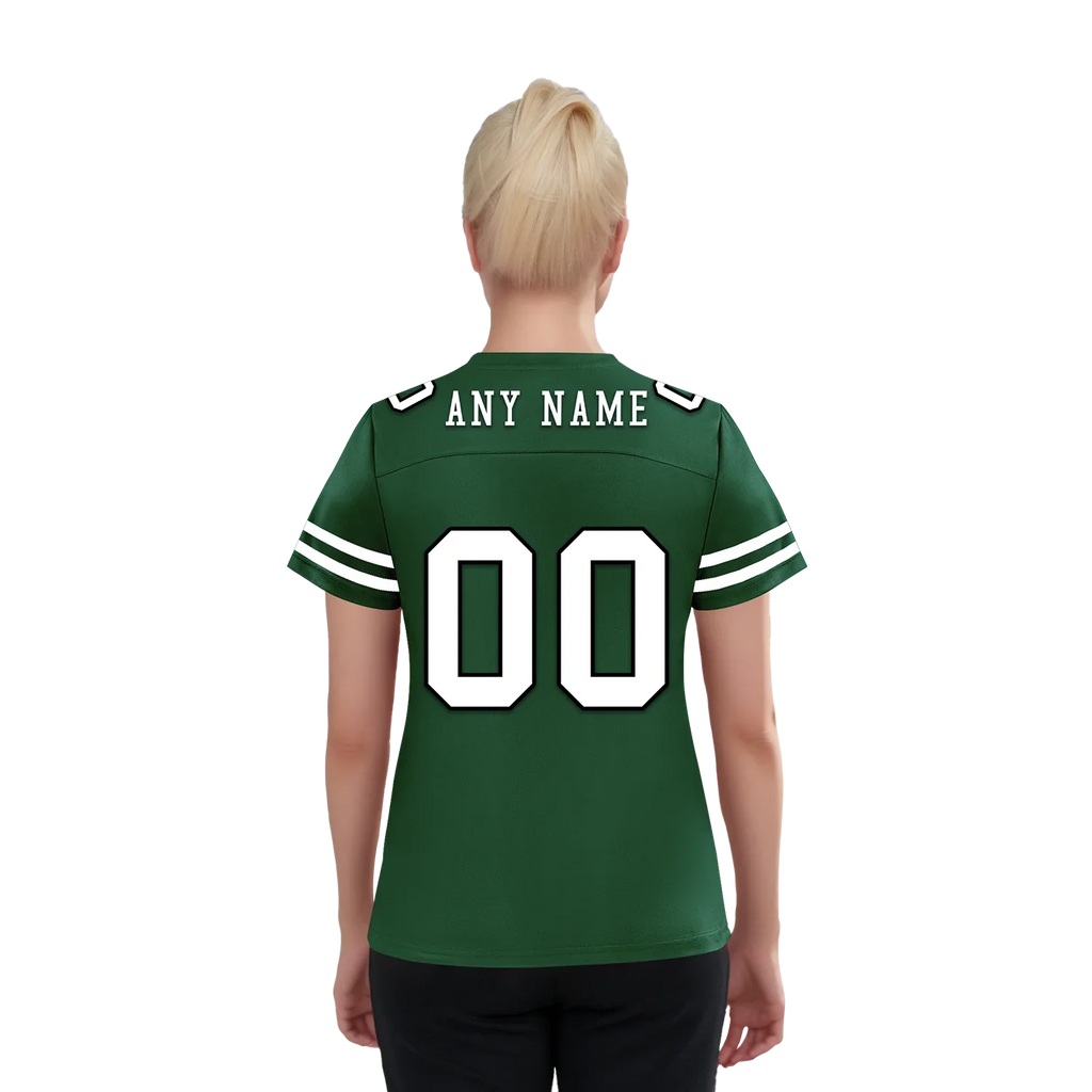 Custom Green Classic Style Personalized Authentic Football Jersey FBJ02-bd0a70a9 - Coolcustomize
