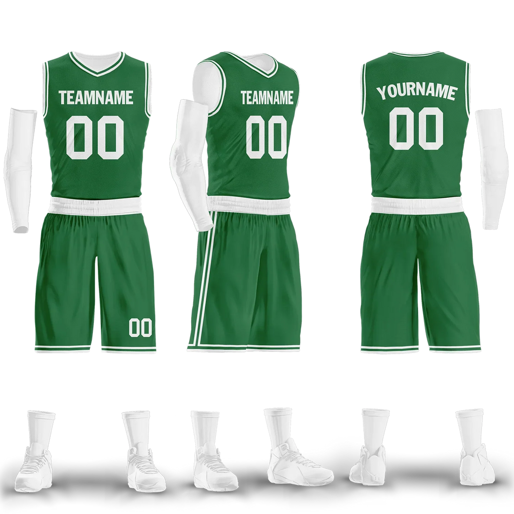 Custom Green Classic Style Sports Uniform Basketball Jersey BBJ01-bd0a700a - Coolcustomize