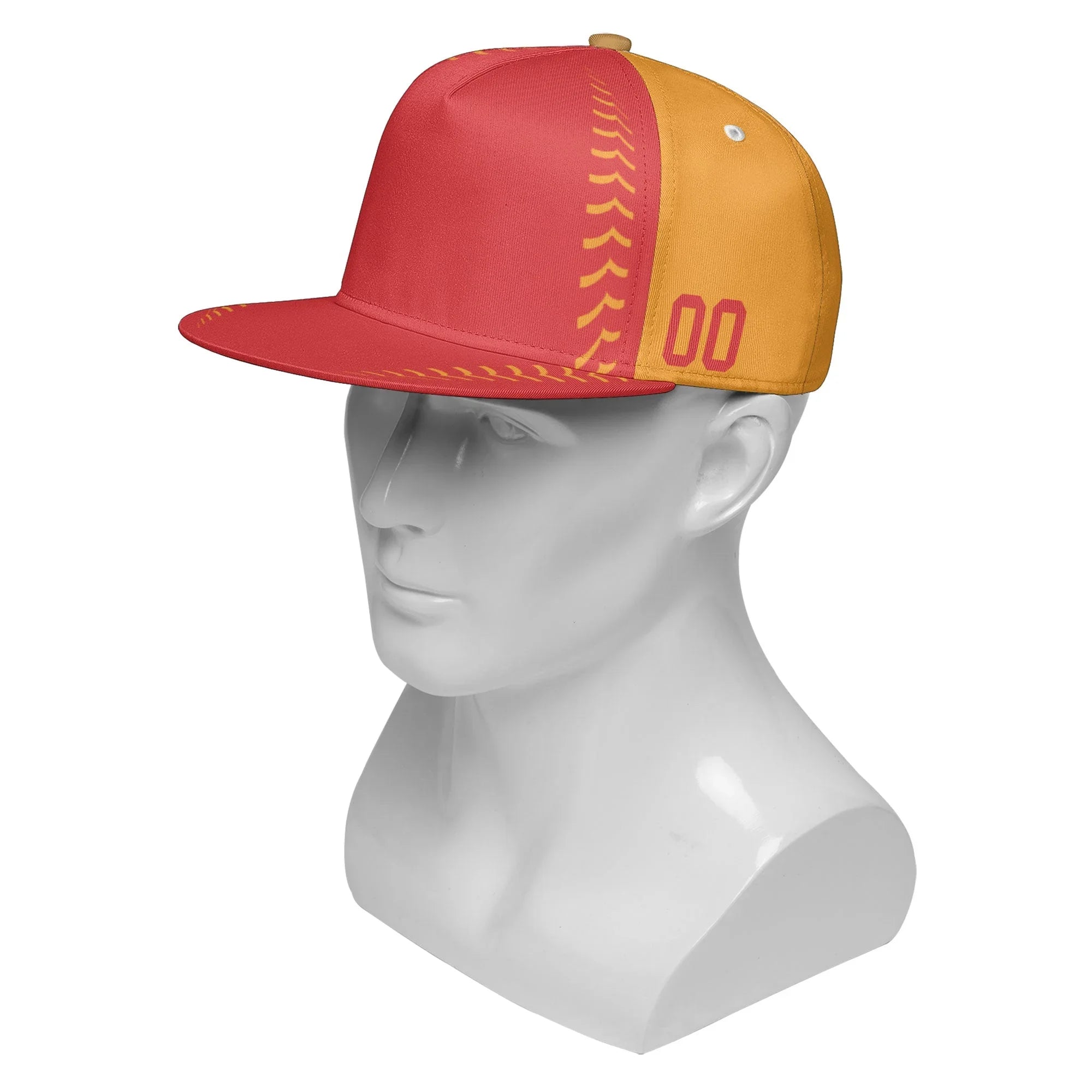 Custom Sport Design Hat Stitched Adjustable Snapback Personalized Baseball Cap PR067B-bd0b00d9-ad - Coolcustomize
