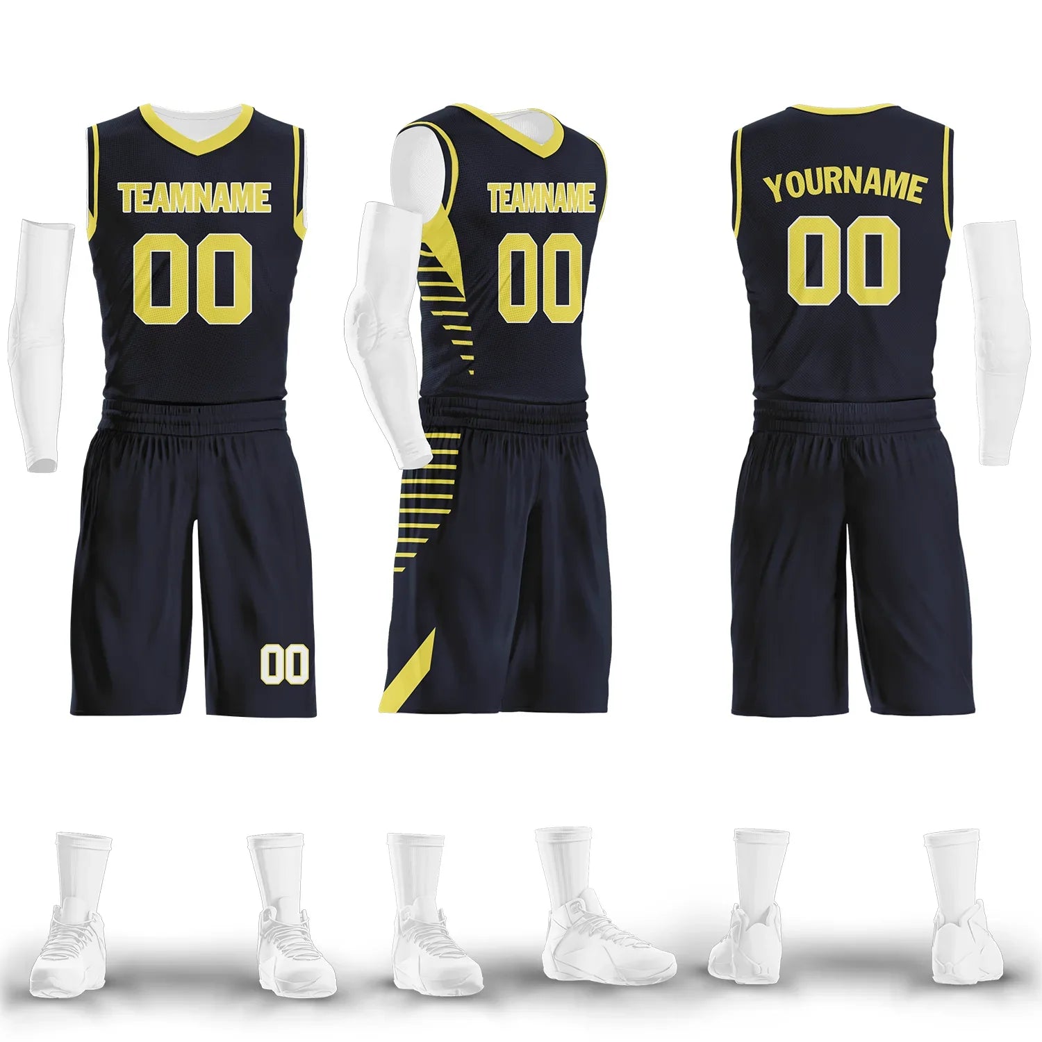 Custom Black Classic Style Sports Uniform Basketball Jersey BBJ01-bd0a70e9 - Coolcustomize