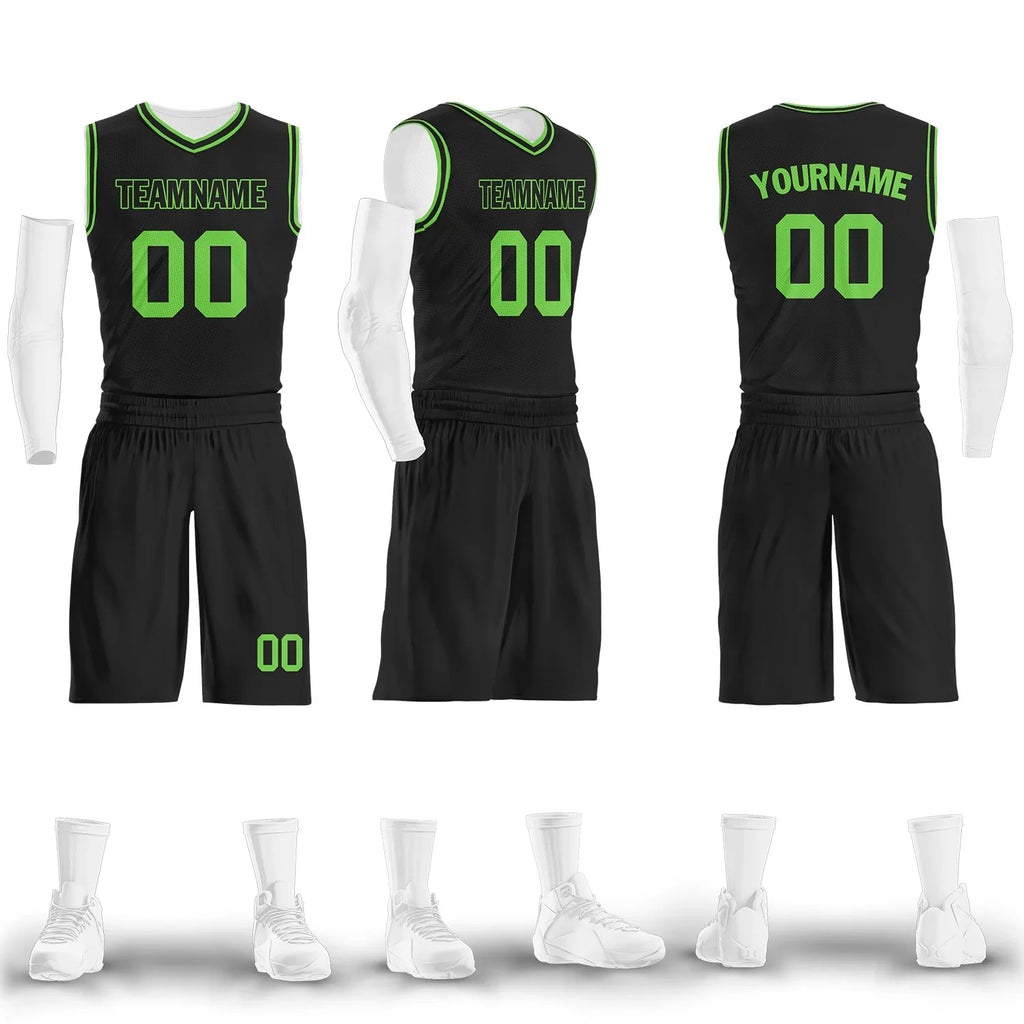 Custom Black Classic Style Sports Uniform Basketball Jersey BBJ01-bd0a70d9 - Coolcustomize