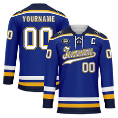 Custom Blue Personalized Hockey Jersey HCKJ01-D0a70cd