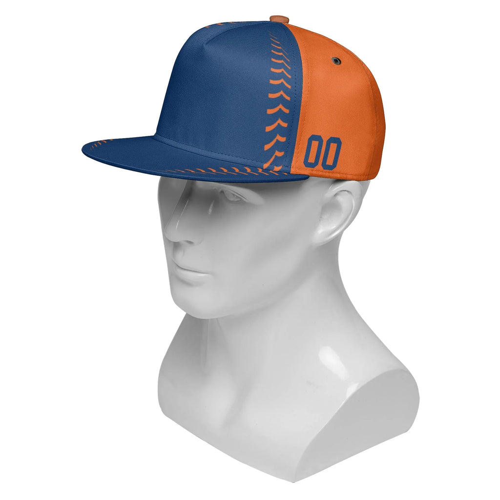 Custom Sport Design Hat Stitched Adjustable Snapback Personalized Baseball Cap PR067B-bd0b00d9-a - Coolcustomize