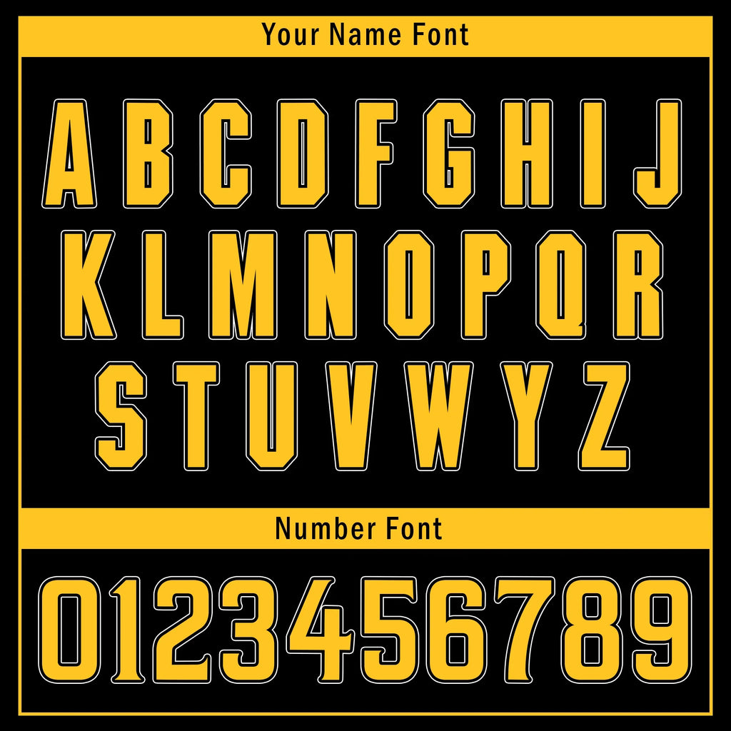 Custom Black Classic Style Yellow Personalized Authentic Baseball Jersey BSBJ01-bd0fad7 - Coolcustomize