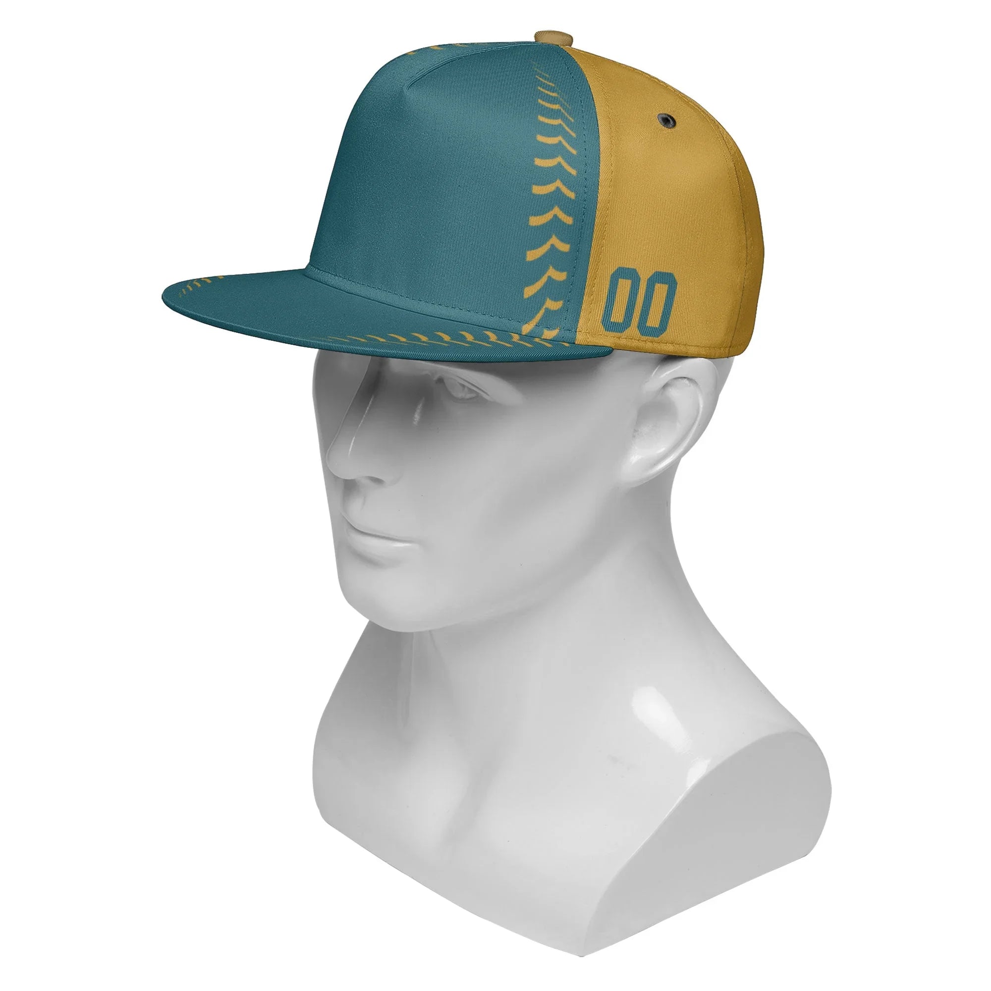 Custom Sport Design Hat Stitched Adjustable Snapback Personalized Baseball Cap PR067B-bd0b00d9-b - Coolcustomize