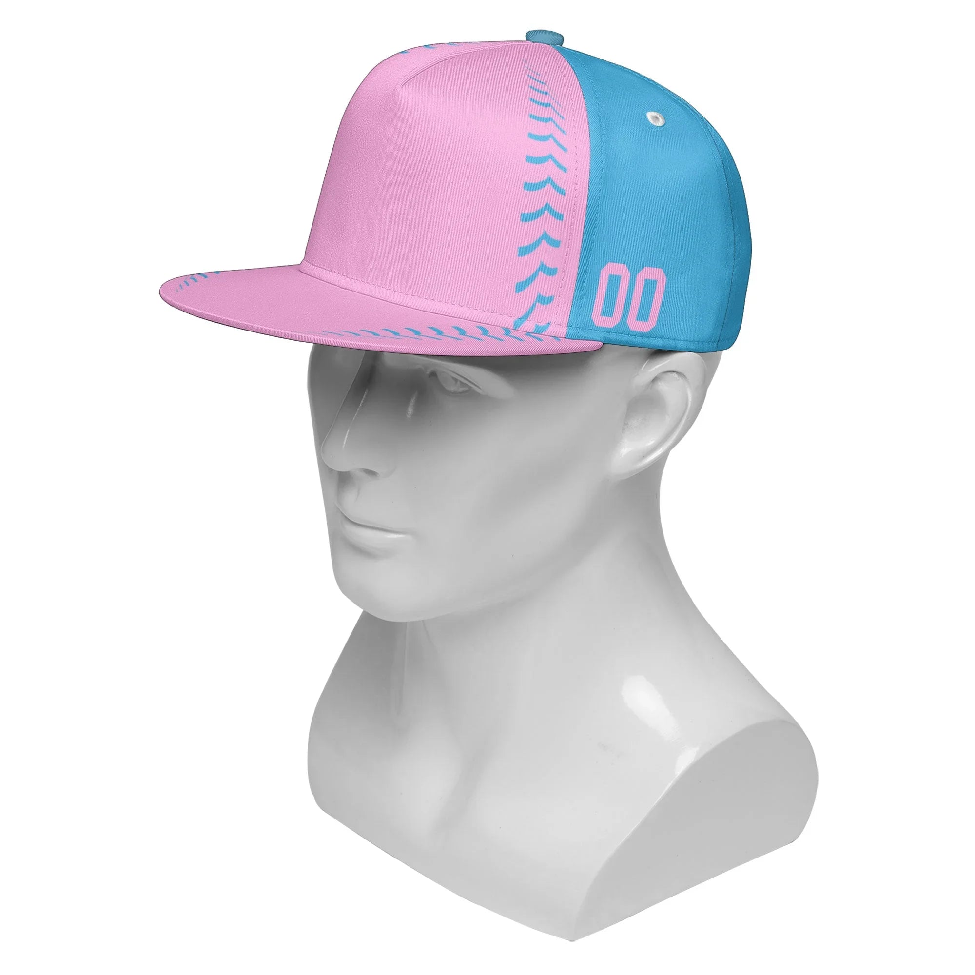 Custom Sport Design Hat Stitched Adjustable Snapback Personalized Baseball Cap PR067B-bd0b00d9-cd - Coolcustomize