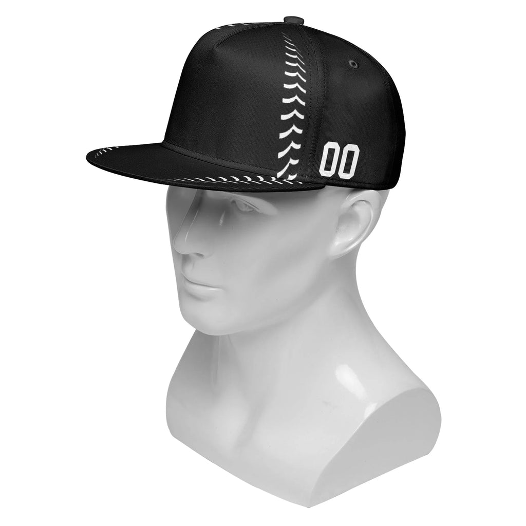 Custom Sport Design Hat Stitched Adjustable Snapback Personalized Baseball Cap PR067B-bd0b00d9-c0 - Coolcustomize
