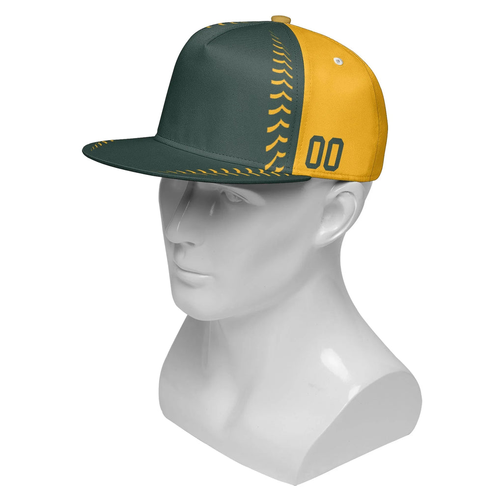 Custom Sport Design Hat Stitched Adjustable Snapback Personalized Baseball Cap PR067B-bd0b00d9-c - Coolcustomize