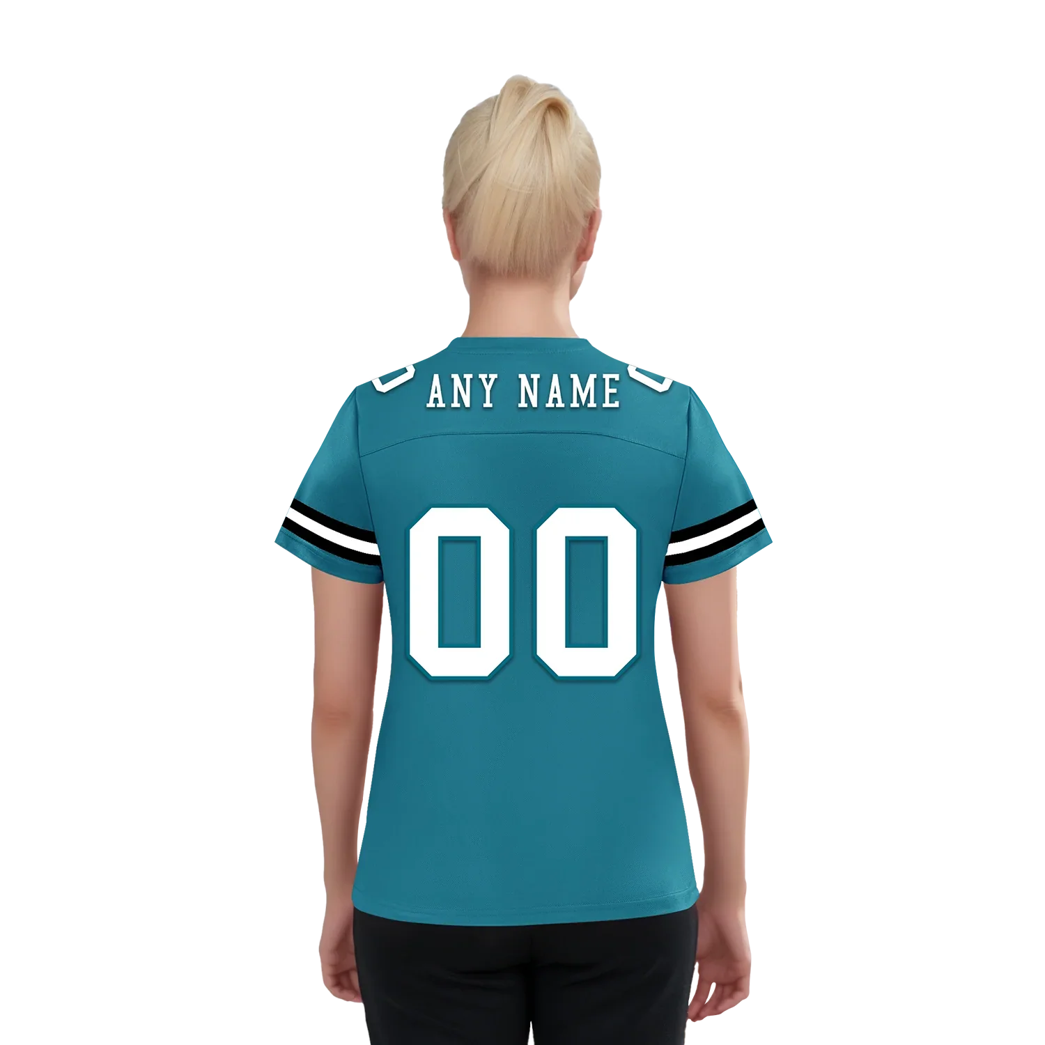 Custom Blue Classic Style Personalized Authentic Football Jersey FBJ02-bd0a70be - Coolcustomize