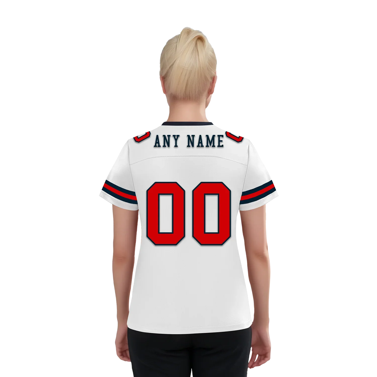 Custom White Classic Style Personalized Authentic Football Jersey FBJ02-bd0a70b7 - Coolcustomize