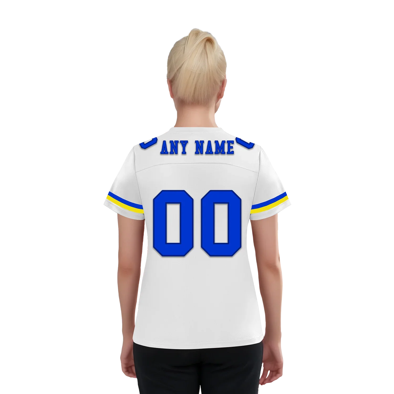 Custom White Classic Style Personalized Authentic Football Jersey FBJ02-bd0a7008 - Coolcustomize