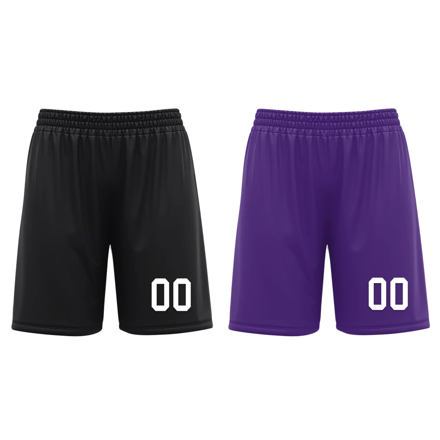Custom Black Purple Classic Style Reversible Basketball Uniform Personalized Ordinary BBJR-D017035 - Coolcustomize