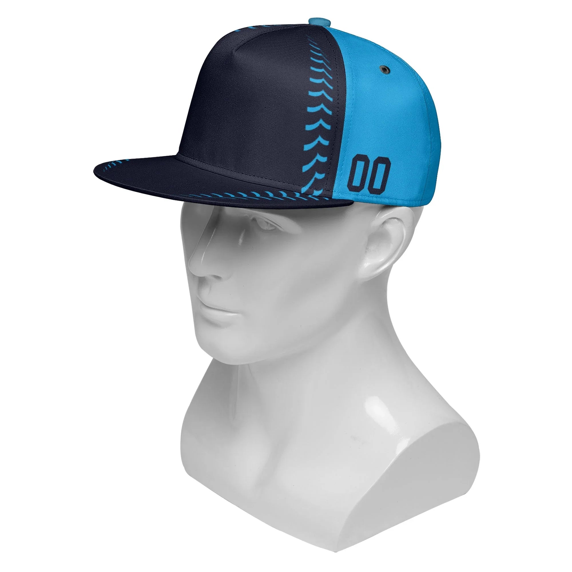 Custom Sport Design Hat Stitched Adjustable Snapback Personalized Baseball Cap PR067B-bd0b00d9-bc - Coolcustomize