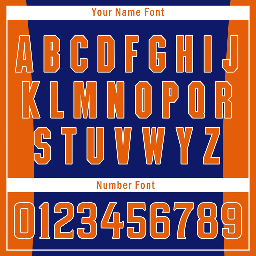 Custom Blue Classic Style Orange Personalized Authentic Baseball Jersey BSBJ01-bd0faba - Coolcustomize