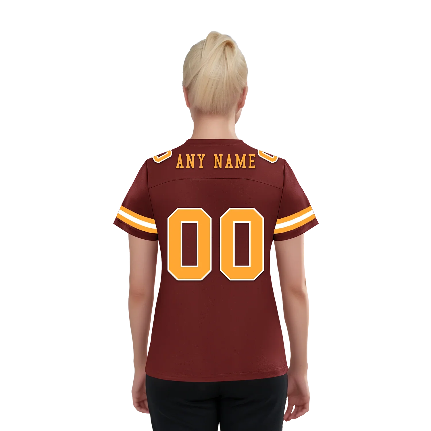 Custom Brown Classic Style Personalized Authentic Football Jersey FBJ02-bd0a70af - Coolcustomize