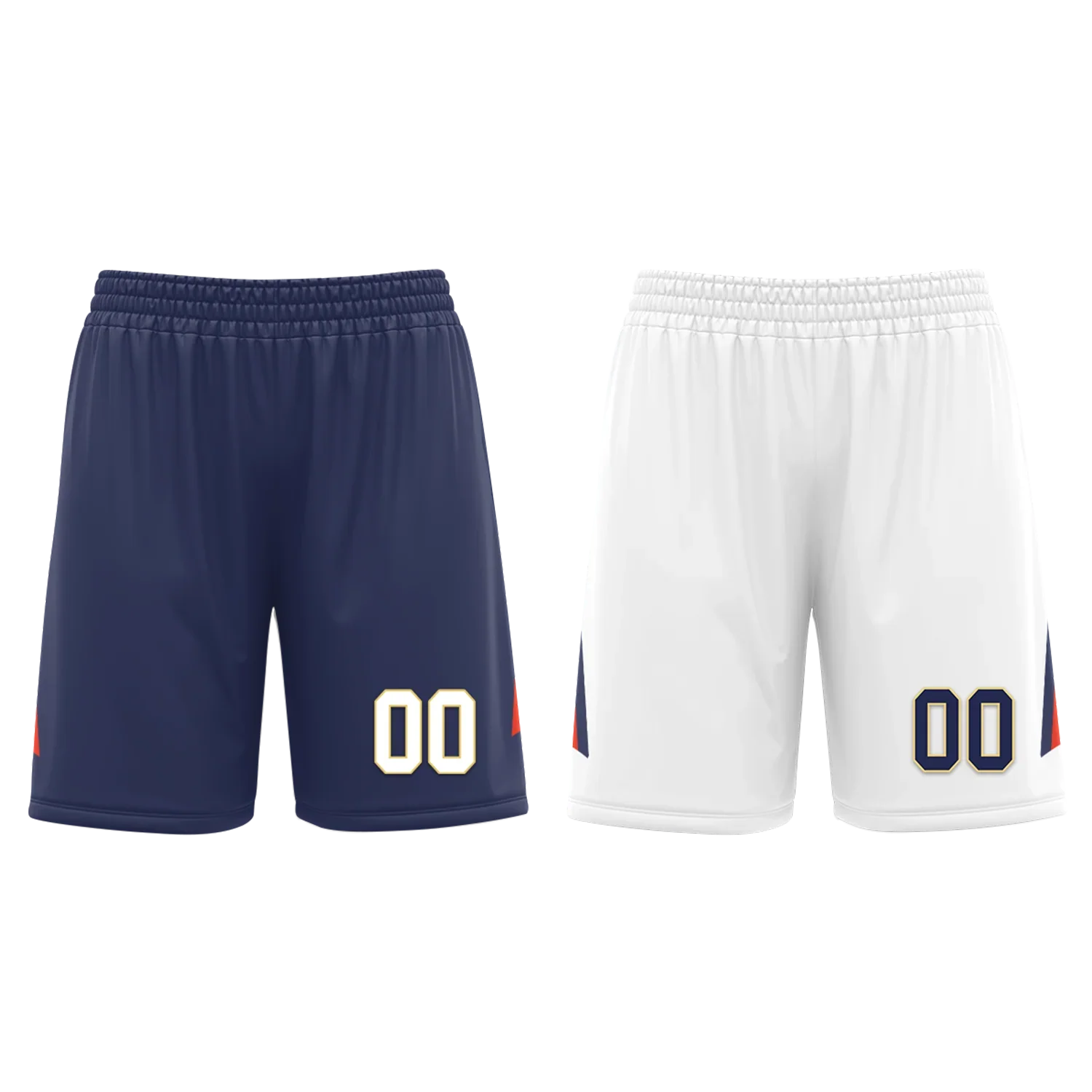 Custom Blue White Classic Style Reversible Basketball Uniform Personalized COOLMAX BBJR-D017050 - Coolcustomize
